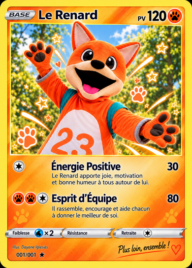 Carte officielle Le Renard