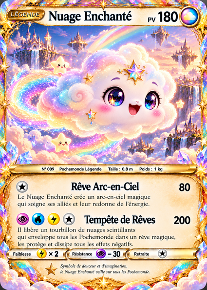 Carte officielle Nuage Enchanté